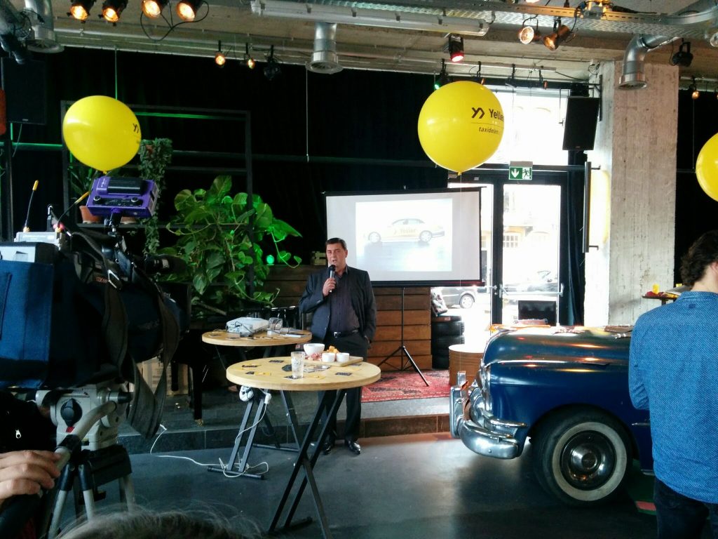 TCA, Richard van der Veen, Yeller, lancering, app, directeur, Taxicentrale Amsterdam