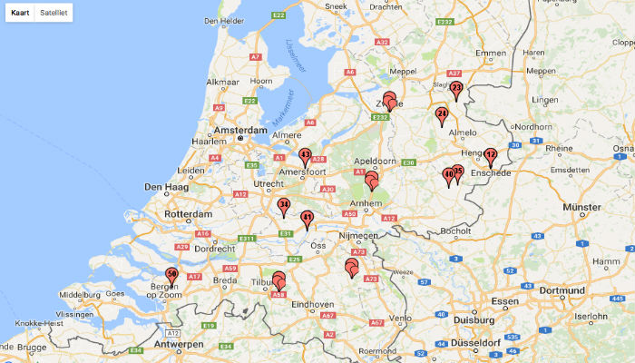 Overzichtskaart. Bron: mobiliteitsexperimenten.nl