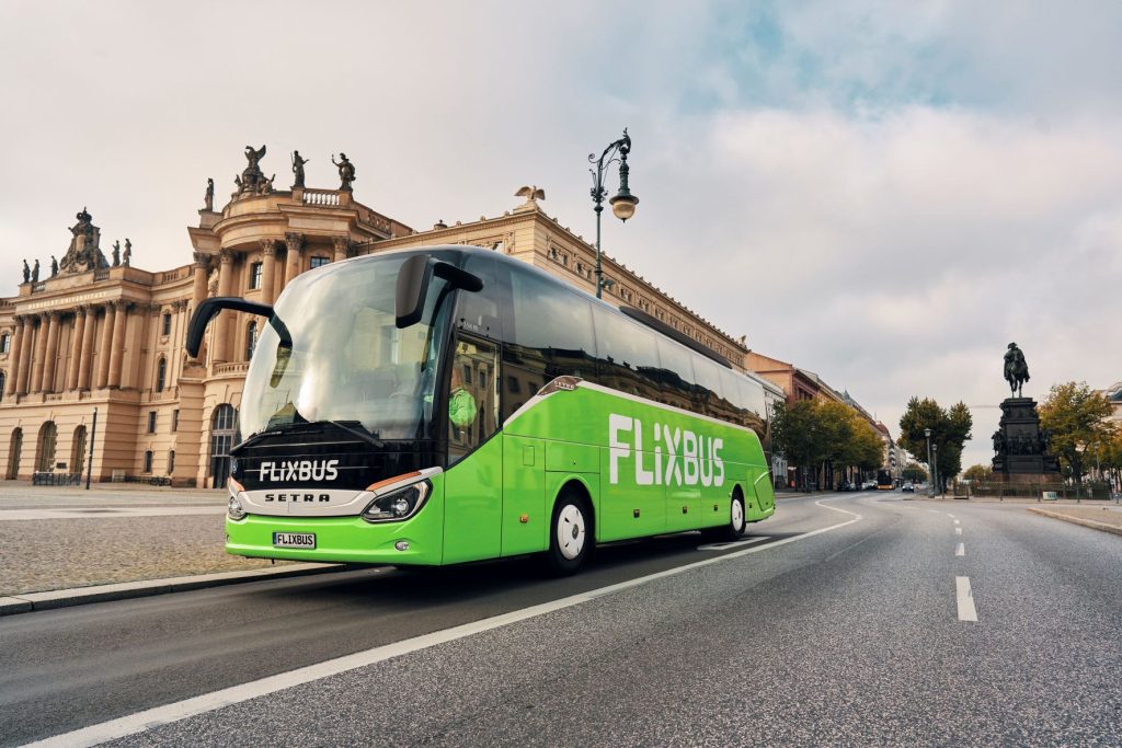 FlixBus in Berlijn. Foto: FlixBus