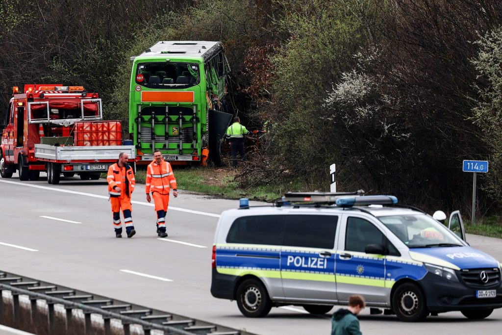 Ongeluk met FlixBus in Duitsland