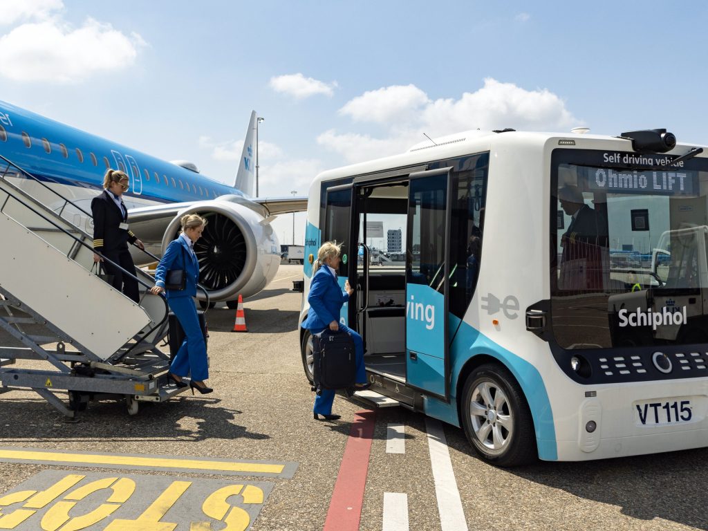 Zelfrijdende bus