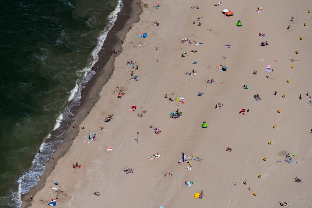 Foto: strand bij Monster