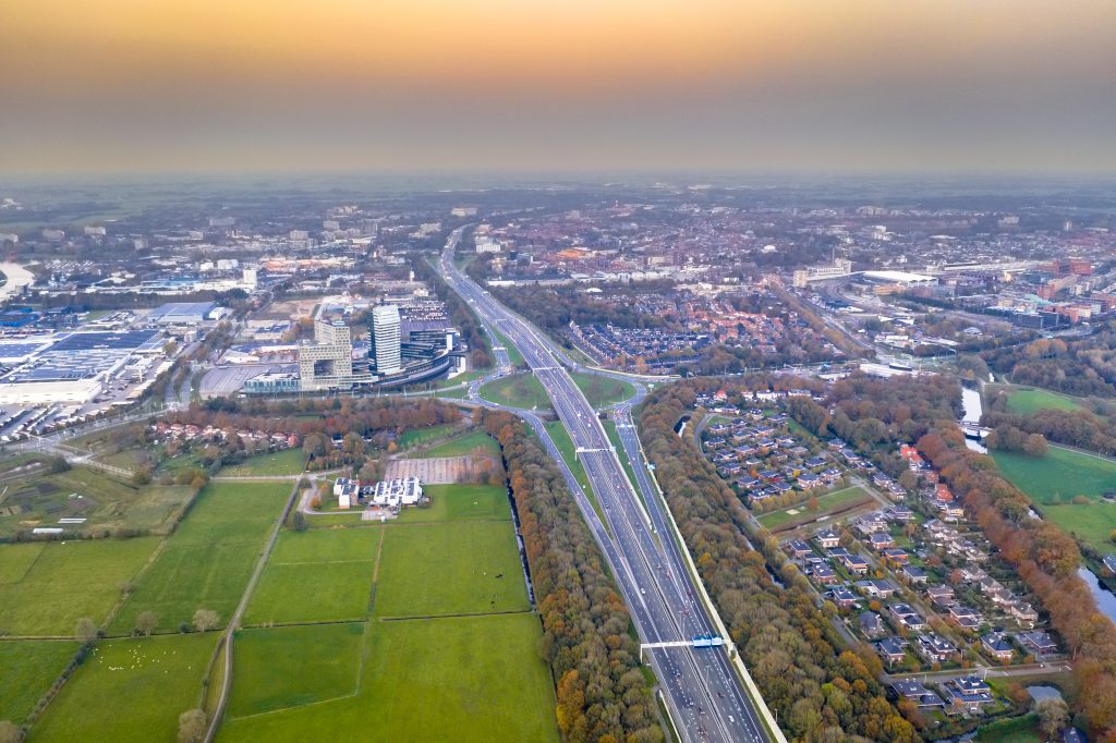 Foto: Zwolle van bovenaf