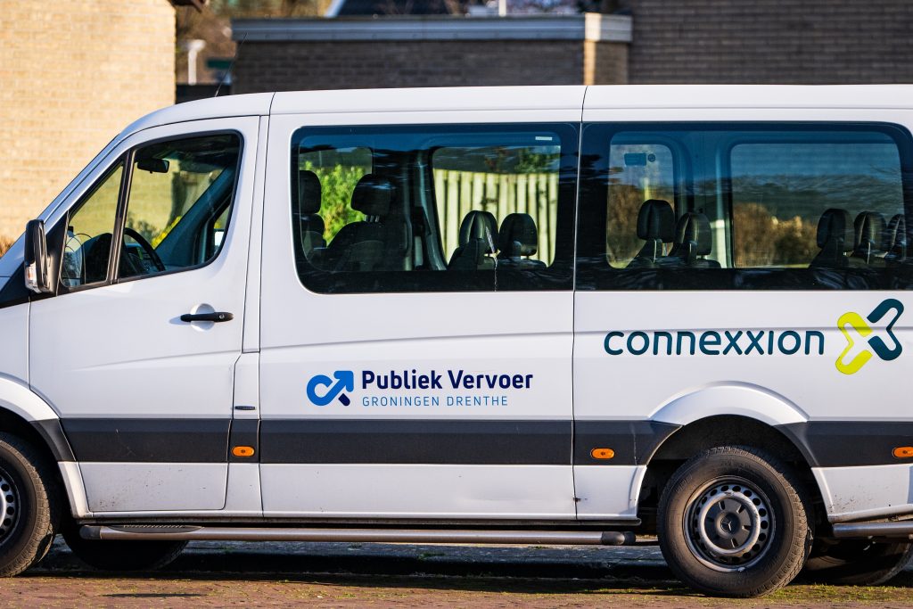 Taxibusje van Connexxion