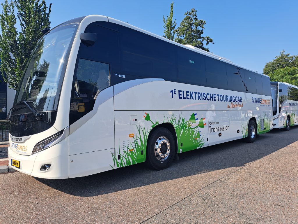 Een van de eerste drie elektrische touringcars