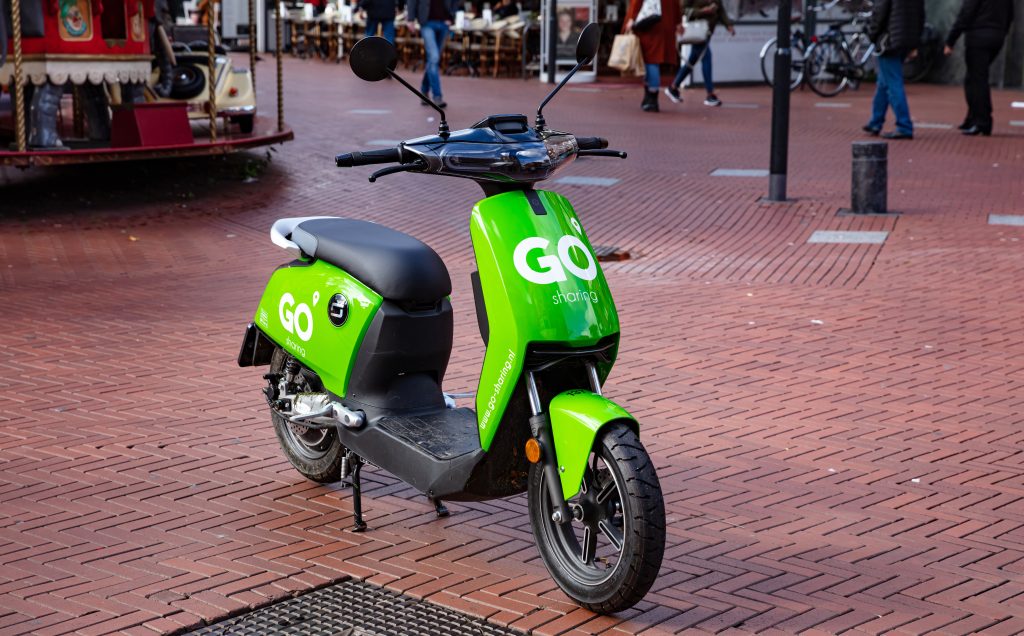 Scooter van Go Sharing