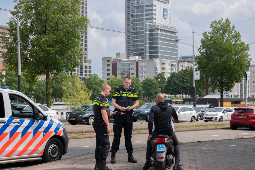 Aanhouding scooteraar