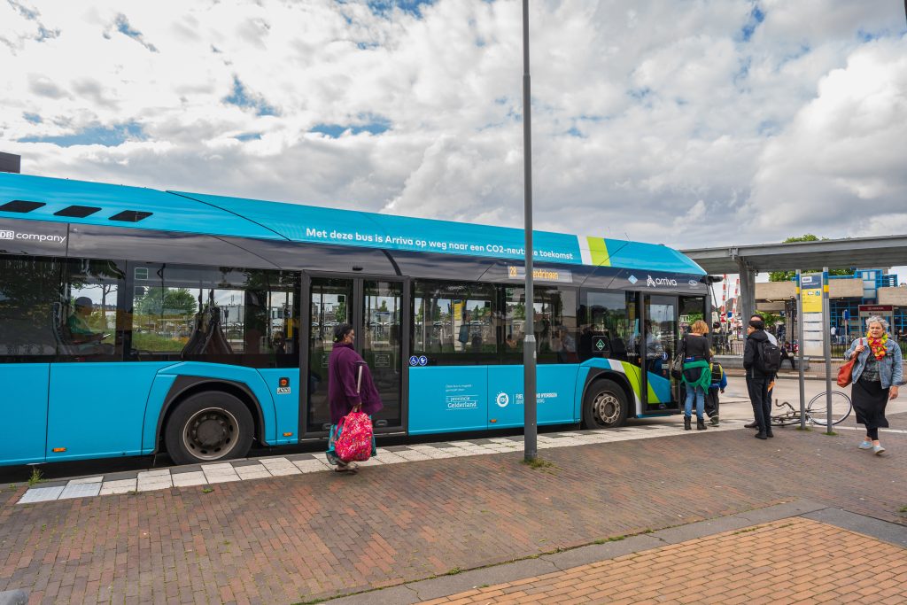 Arriva-bus bij Doetinchem